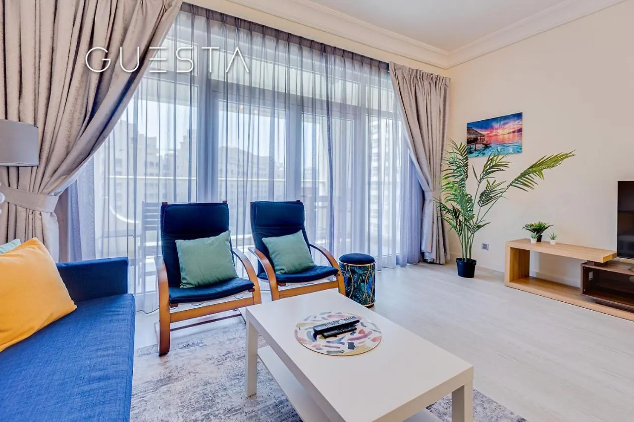 Apartment Shoreline The Palm, Free Beach & Pool Access Dubai