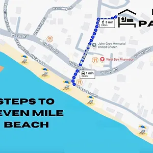 1, Blue Pavilion - Steps To - Car, Value, Service , West Bay Cayman Islands